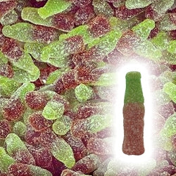 Bouteilles de Cola sucrées – Duo Marron & Vert